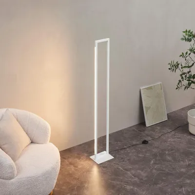 Produktbild von KOSILUM - Stehleuchte, Aluminium, Eisen und PVC - Weiß - Laka