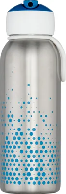 Produktbild von Mepal - Thermoflasche Flip-up Campus - Isolierte Trinkflaschen für Kinder - Edelstahl Thermosflasche - 4 Stunden heiß & 12 Stunden kalt - BPA-frei - 350 ml - Blue
