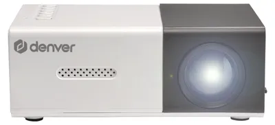 Produktbild von Denver PR-1000 - Mini Beamer Full HD 1080p LED Projektor Tragbar mit HDMI USB MicroSD Heimkino bis 60 Zoll
