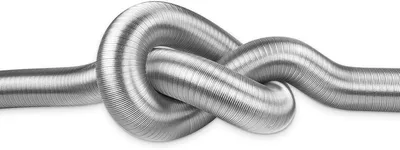 Productafbeelding van Aluminium flexibele buis 160 mm, 3 m, voor afzuiging, -30 °C tot +250 °C