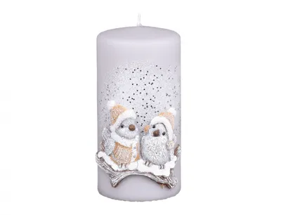 Immagine prodotto di Candela da giardino Nohel Papà Natale d7x14cm