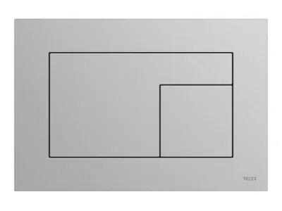 Produktbild von TECE WC-Betätigungsplatte TECEvelvet, für Zweimengentechnik, 220x150x5mm, 9240734