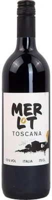 Produktbild von Merlot Toscana IGP Rotwein trocken Vegan Italien 750ml