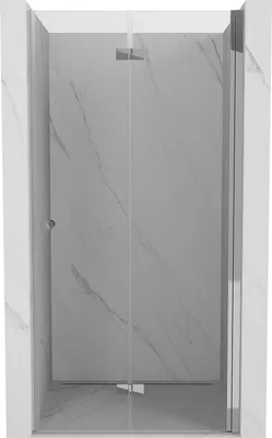 Image de Mexen Mist-F Porte de douche pliante droite 65 cm, transparente, chromée - 8A6-065-000-01-00-P