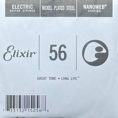 Produktbild von Elixir 15256 Nanoweb Nickel - Einzelsaite 056