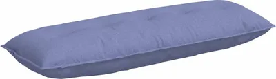 Produktbild von vidaXL Rückenkissen Jeans blau 140 x 19 x 50 cm Stoff