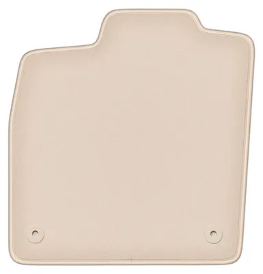 Produktbild von DURBAN Beige Velours-Fahrerfußmatte für Audi Q4 e-TRON (2021-2022)
