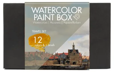 Imagen del producto de Tienda online del museo: Set de acuarelas, "Vista de Delft" de Johannes Vermeer