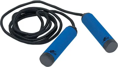 Immagine prodotto di Corda per saltare in nylon Bodyline, impugnatura morbida, lunghezza 2,7 m