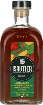 Produktbild von Isautier Arrangé CHRISTMAS EDITION Rum Liqueur 40% Vol. 0,5l
