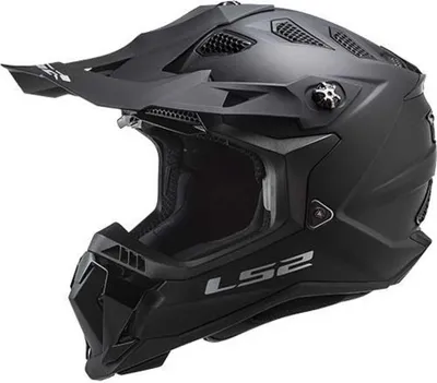 Produktbild von LS2 MX700 Subverter Evo II Solid Motocross Helm, schwarz matt, XS (53/54)
