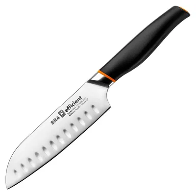 Santokumesser 12,7 cm, rostfreier Stahl, Polypropylen-Griff, grau