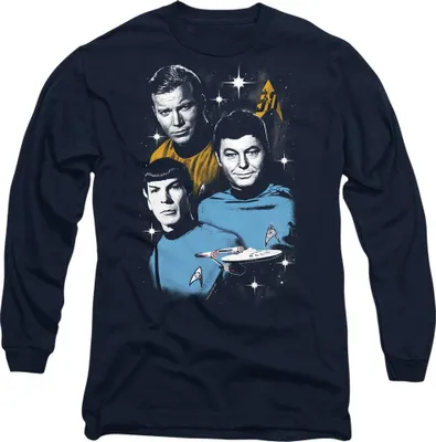 Image de Star Trek - T-shirt "All Star" pour homme/femme unie TV9579 (M) (Marine)
