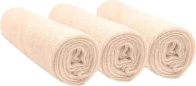 Produktbild von Easy Dort 3 Stück Bezüge für Wickelauflagen aus Baumwolle 50 x 70/80 cm naturfarben gebrochenes weiß