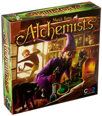 Alchemisten Brettspiel – Strategiespiel, 2–4 Spieler, ab 13 J.