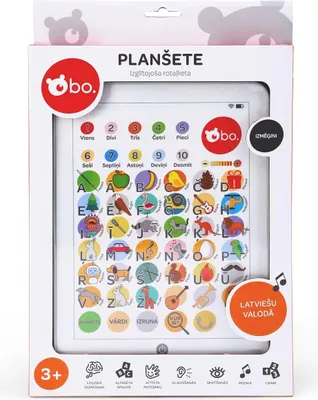 Zdjęcie produktu dla Bo. Tablet edukacyjny (w języku łotewskim)