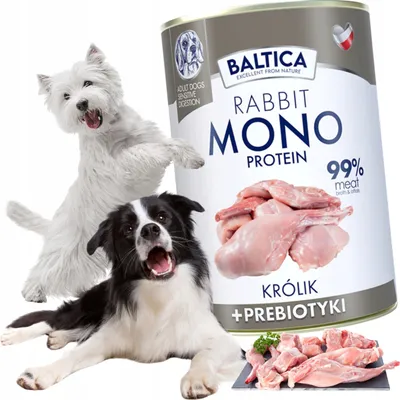 Obrázek produktu pro Baltica Monoproteinové krmivo pro psy Králík 400 g