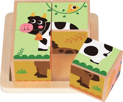 Immagine prodotto di RAPPA 2Kids Toys Blocchi di legno Fattoria 2
