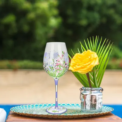 Produktbild von Dekorative Champagnerflöte aus Glas für Braut und Bräutigam, Glasbecher für Feiern und Tischdekoration, elegant