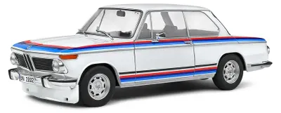 Immagine prodotto di Automodello Solido in scala 1:18 BMW 202 TII Turbo Evocation bianco 1971 S1808602