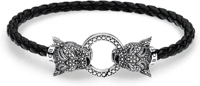 Produktbild von Thomas Sabo Black Cat A1932-682-11-L19 Herrenarmband