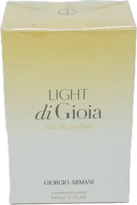 Produktbild von Giorgio Armani Light di Gioia, Frauen, Sommer, 100 ml, Nicht nachfüllbare Flasche, Bergamotte, Gardenia, Jasmin