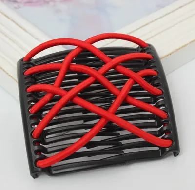 Produktbild von Trend African Hairclip Haarklammer Haarspange Hair Clips Haarkamm Rot