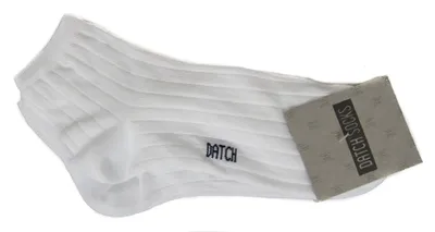 Immagine prodotto di Confezione 2 paia calze corte quarter con costina unisex cotone bipack DATCH articolo CX0003, Piede 41/46, Cotone 80%,Poliammide 17%,Spandex 3%