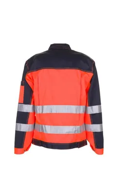 Produktbild von Planam Warnschutz Bundjacke zweifarbig Gr. 62 orange/marine