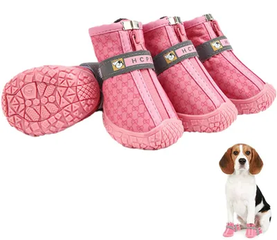 Obrázek produktu pro Nepromokavé boty pro malé psy, boty pro štěňata na horký asfalt a zimní sníh