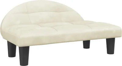 Obrázek produktu pro vidaXL Pelíšek pro psy Cream 70x52x30 cm Velvet