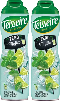 Produktbild von Teisseire Getränke-Sirup Mojito 0% 600ml - Cocktails (2er Pack)