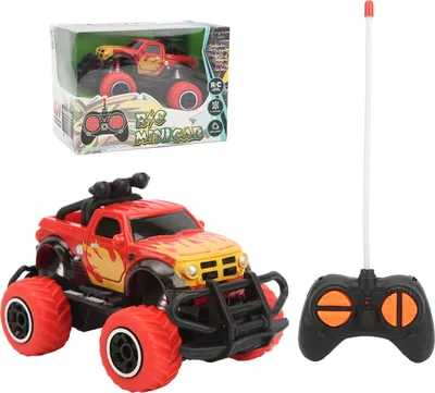 Produktbild von 1:43 Skala RC -Auto Offstraßen Fernbedienung Elektrik Kinderspielzeug für Jungen Mädchen über 3 Jahre altes rot