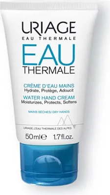 Obrázek produktu pro Uriage Eau Thermale, Krémová, Unisex, Suchá pokožka, Normální pokožka, Hydratační, Hydratující, Vyživující, Zklidňující, 50 ml, Tuba