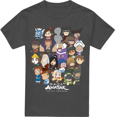 Obrázok produktu pre Avatar: The Last Airbender - Tričko pre mužov/dámy Uni TV18356 (M) (Charcoal)