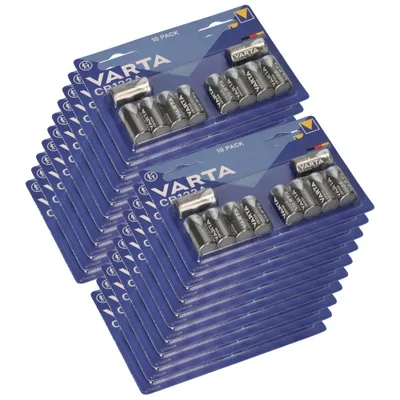 Produktbild von 200x CR123A Varta Batterie Lithium 3V Photo Blister