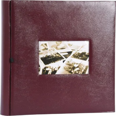 Image de Henzo Jumbo Album photo édition rouge 30x30 cm 100 pages blanches Album livre