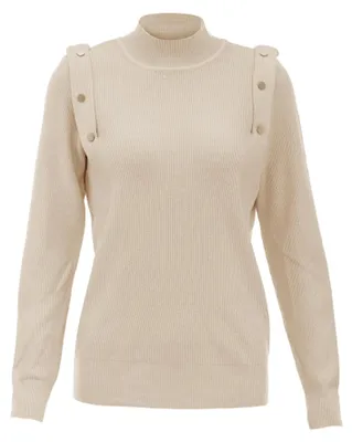 Immagine prodotto di Maglione lavorato a maglia LUREA da donna - Beige, XS/S