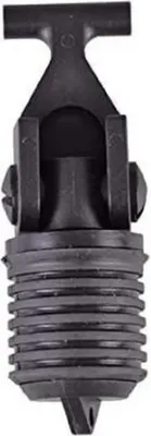 Produktbild von Talamex Universelles Ablassstopfen-set 1´´ Schwarz  Schwarz One Size