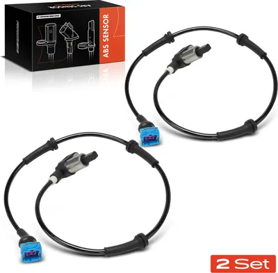 Image de Frankberg 2x Capteur ABS Essieu Arrière pour Citroën Saxo Peugeot 106 II Van 1.0L 1.1L 1.4L 1.5L 1.6L 1996-2003