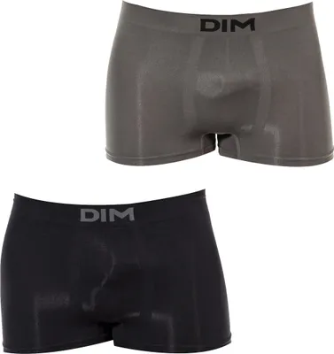 Produktbild von DIM 2er-Pack Unno Basic Seamless Boxershorts D05HH für Herren