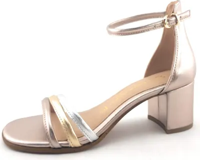 Produktbild von Marco Tozzi  Damenschuhe Sandalen Hoch Sandale Rosa Freizeit, Schuhgröße:36 EU