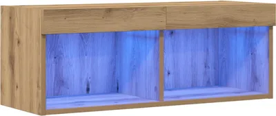 Zdjęcie produktu dla vidaXL Szafka pod TV dąb Artisan 80 x 30 x 30 cm materiał drewnopochodny