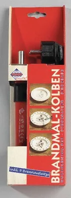 Produktbild von Holzbrennkolben mit 9 Aufsätzen