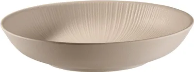 Produktbild von APS 85414 Schale NERO, Melamin, 0,8 Liter, Ø 22,5 cm, Höhe 4,5 cm, sand