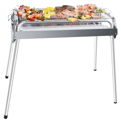 Produktbild von Uten BBQ Grill Holzkohlegrill, Edelstahlgrill Grill Außengrill