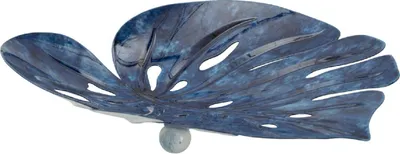 Produktbild von Mauro Ferretti Dekoschale Tropfen 27x23x5 cm blau