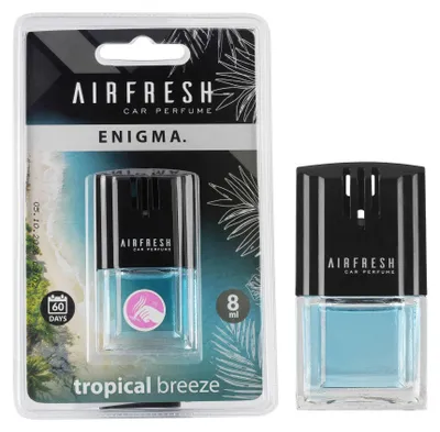 Zdjęcie produktu dla Airfresh Zapach Samochodowy Enigma Tropical Breeze Do Auta Dyfuzor 8Ml