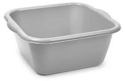 Produktbild von Spulschussel - 20 Liter - grau - Kunststoff - 46 x 42,5 x 30,5 cm