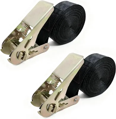 Obrázok produktu pre Upínacie popruhy 6 m x 2.5 cm, sada 2 ks, polyester, pre prepravu